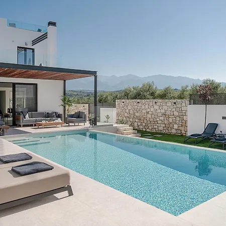 Villa Avrilia Seaside Heated Pool Almirida